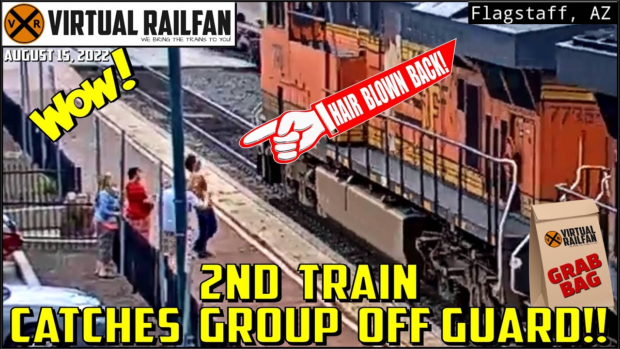 THAT SECOND TRAIN ALWAYS GETS THEM! ANOTHER EXTREMELY WELL PACKED GRAB BAG OF TRAIN MAGIC! 8/15/22
