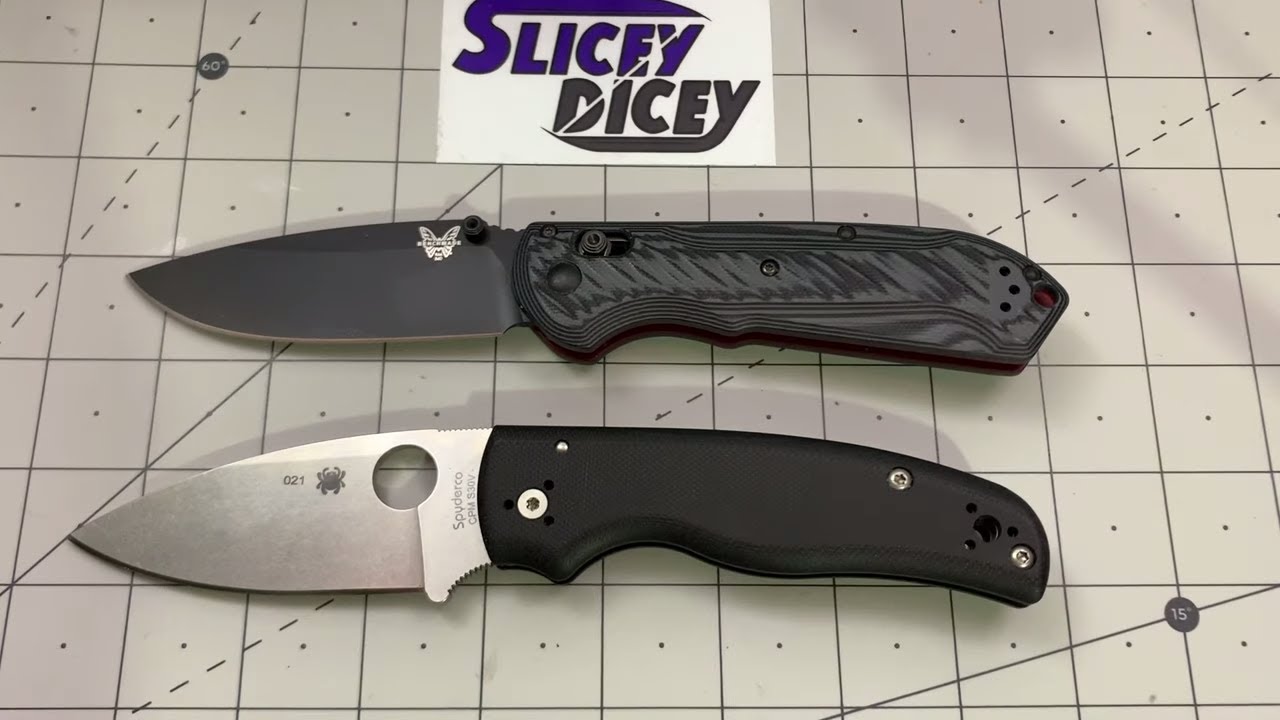 Spyderco Shaman против Benchmade 560BK-1 