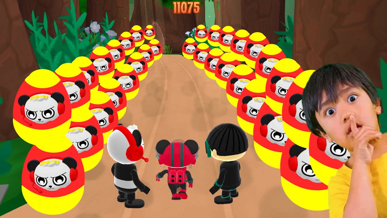 Tag with Ryan - Combo Panda vs Hero Combo vs Night Vision Ryan vs Royal ryan !