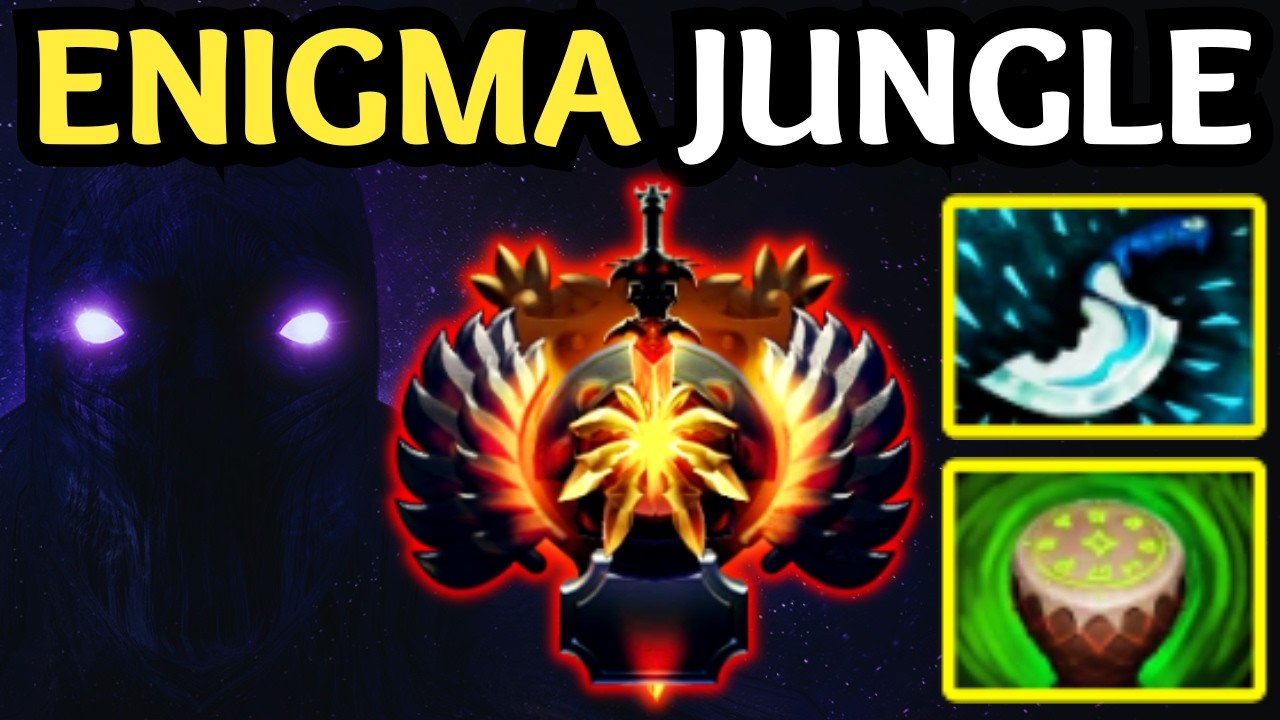 🔥 ENIGMA JUNGLE GOD MODE — PERFECT CONTROL & CHAOS 🔥 DOTA 2