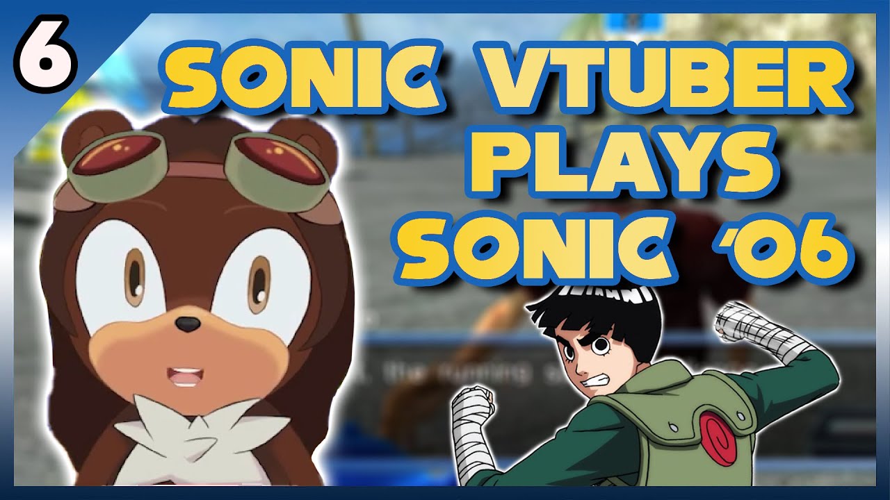 Sonic 06 with an actual Sonic OC | Sonic VTuber plays Sonic Stream Highlights Part 6