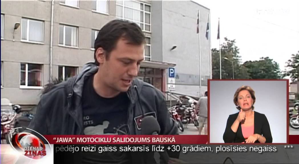 “Jawa” motociklu salidojums Bauskā