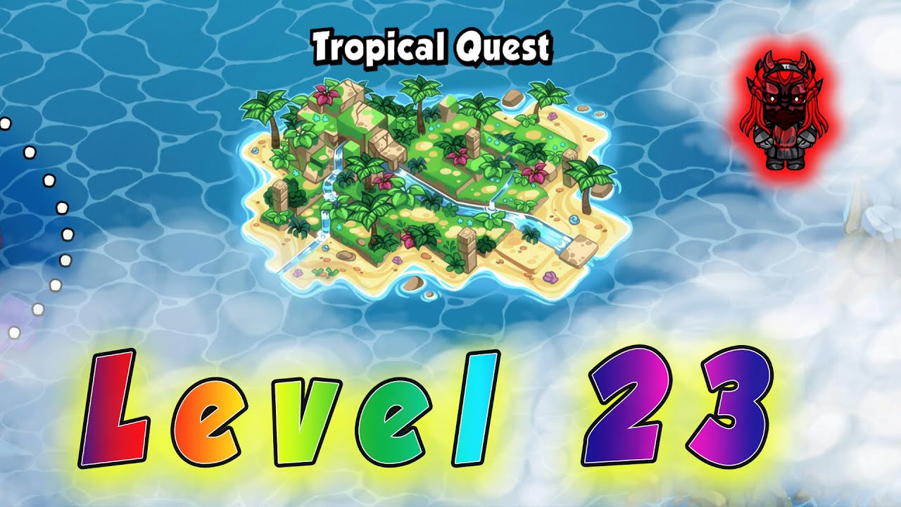 Bomber Friends - Tropical Quest - Level 23 ✅