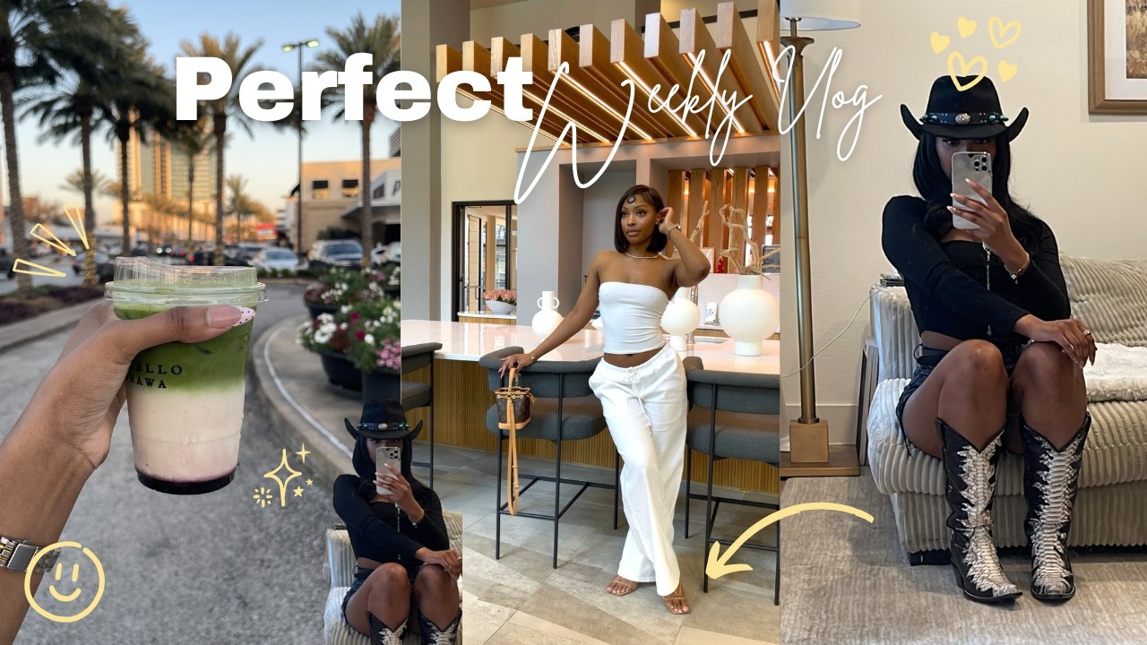 Weekly Vlog | Girl Talk, Promotion, Traveling, Taking Rodeo Serious, Shopping & Outside Shenanigans