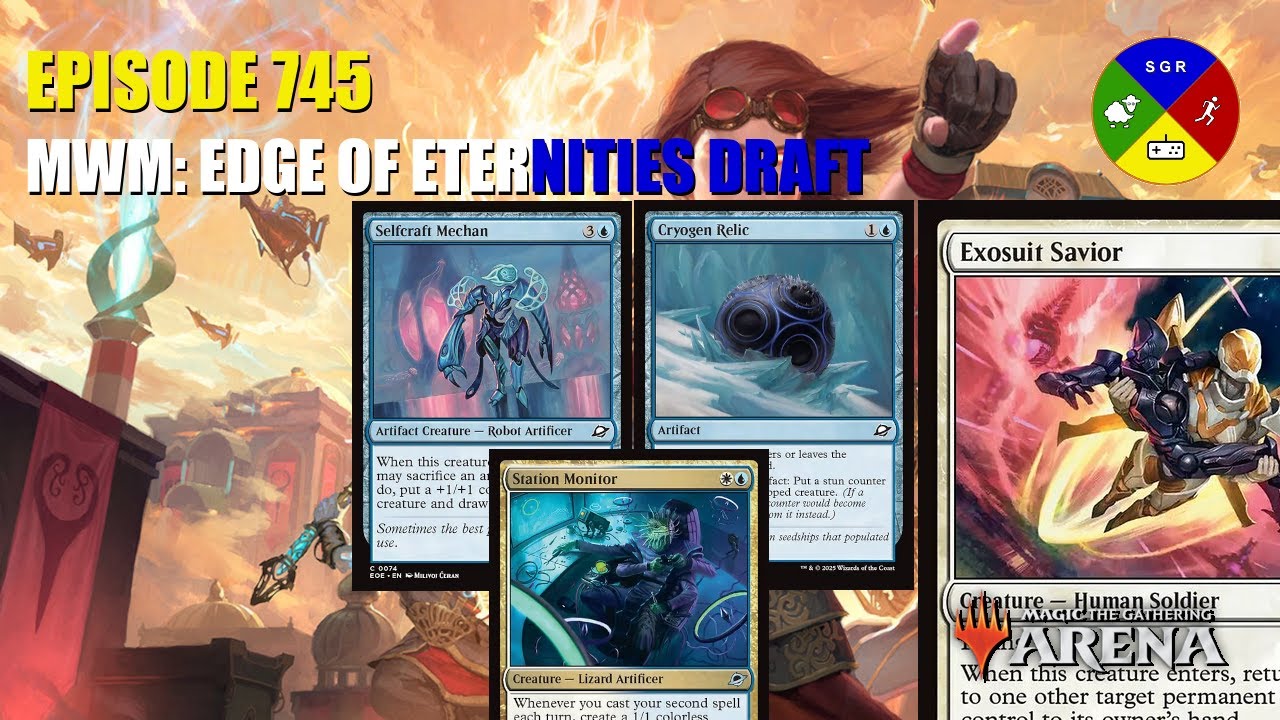 MTG Arena Run: MWM: Edge of Eternities Draft with White-Blue 2-Spells, Artifacts, and Taps