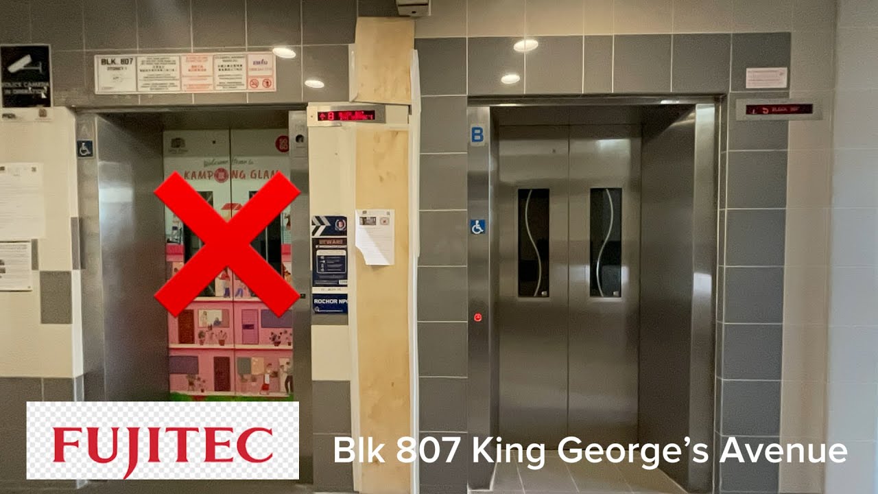 Newly Fujitec Lift at Blk 807 King George&rsquo;s Avenue 