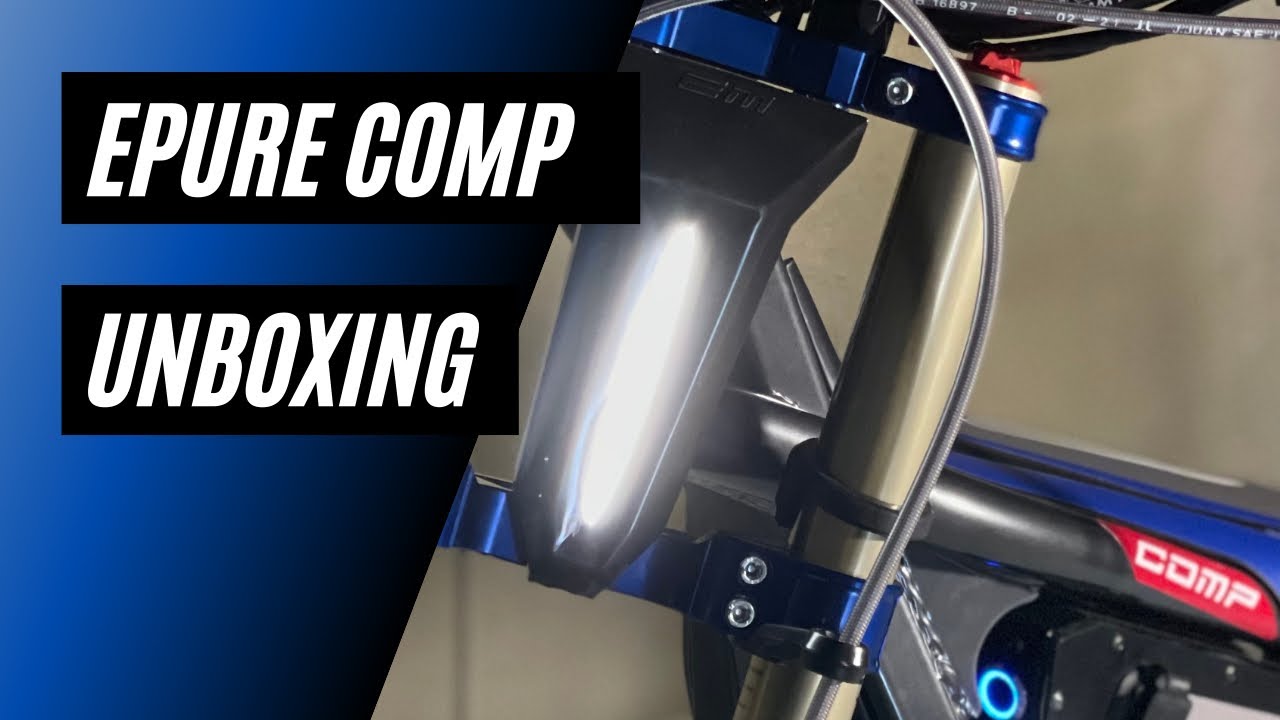 Unboxing Electric Motion Epure Comp 2022 eléctrica de trial