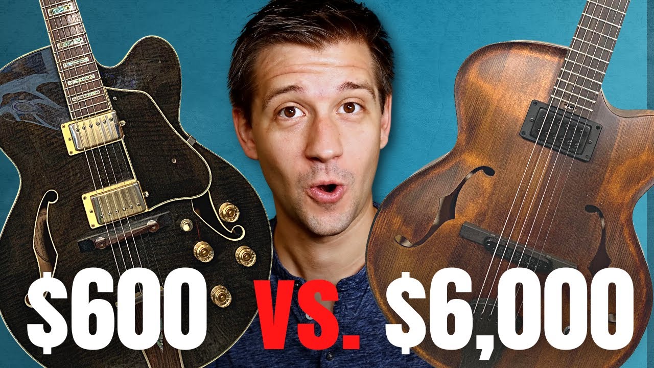 $600 vs $6,000 Jazz Guitar: Which One is Better?
