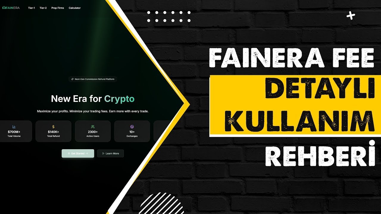 FainEra Fee: Artık Kripto Komisyonlarını Geri Alma Zamanı Geldi!