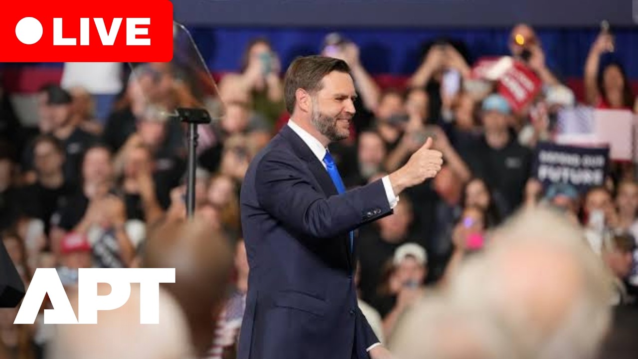 LIVE: JD Vance Rallies Supporters in Iowa Ahead of Midterm Elections | APT