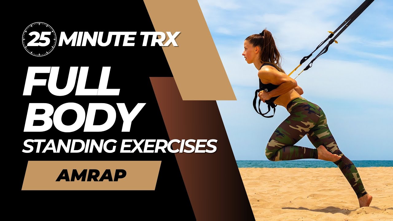 25-Min TRX Full Body Burn 🔥 All Standing AMRAP Workout!