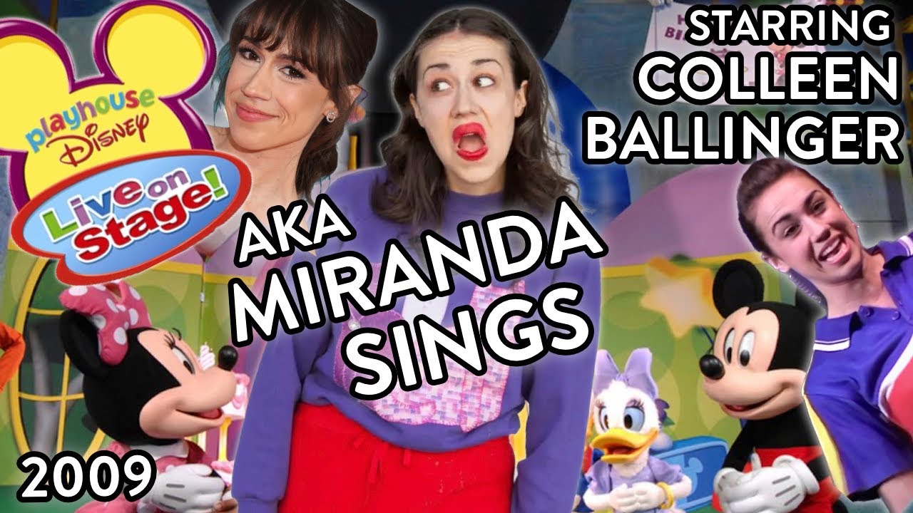 Colleen Ballinger AKA Miranda Sings - Playhouse Disney Live On Stage