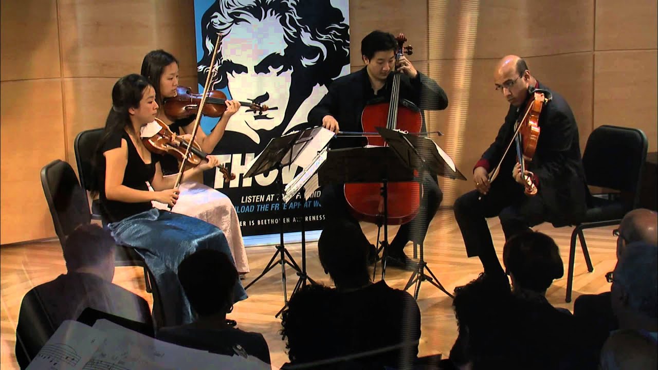 Beethoven String Quartet No. 14 in C-sharp minor,  Op. 131 - Afiara Quartet (Live)