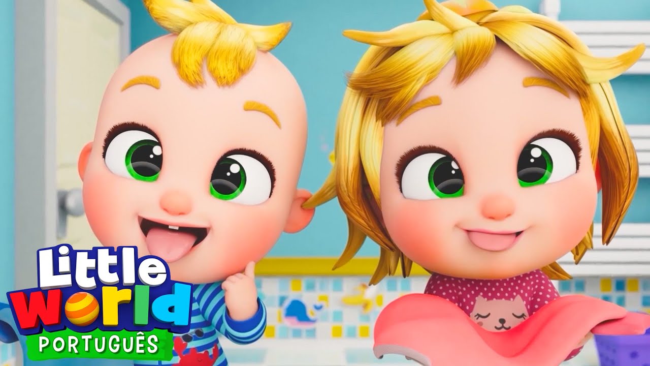 O Dia do Nico e da Nina Começa Assim !!| O Mundo de Nina e Nico - Little World Português