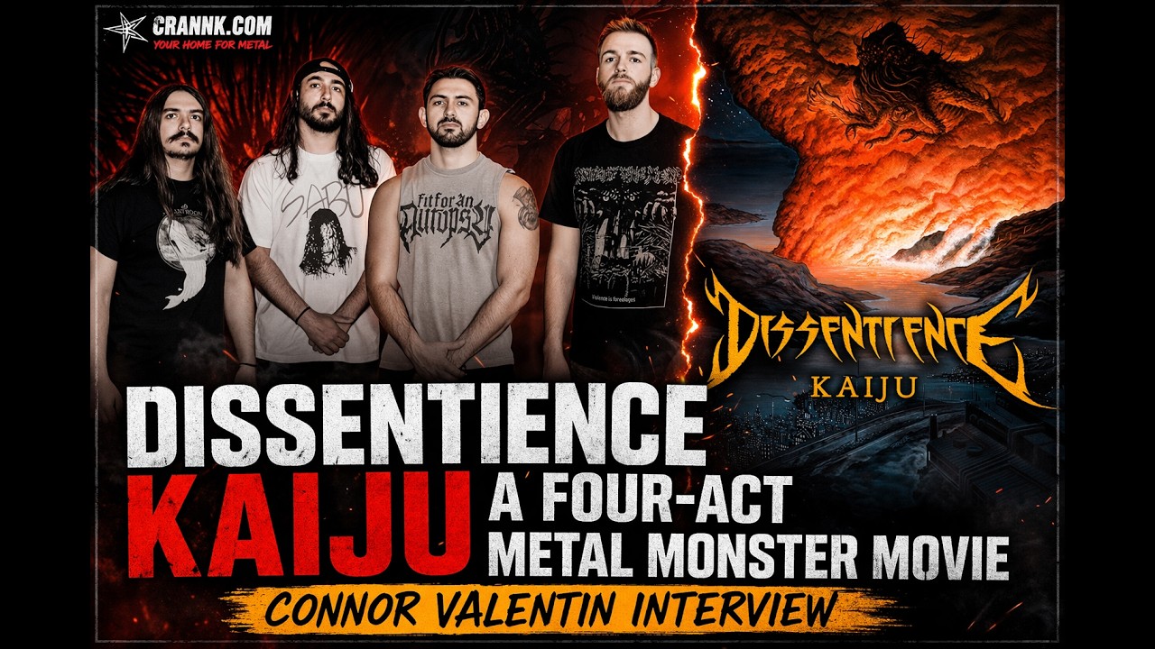 Dissentience Break Down Kaiju: From Riff Salad to Cinematic Destruction With Connor Valentin