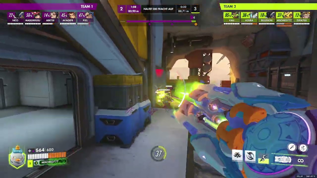Overwatch 3 close Orisa Defense