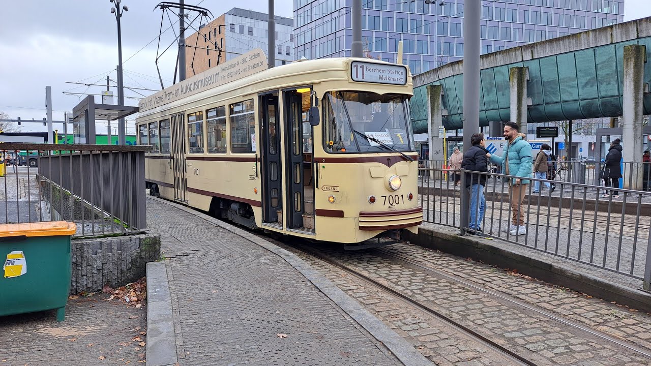 Het openbaar vervoer in Antwerpen 21-12-2022