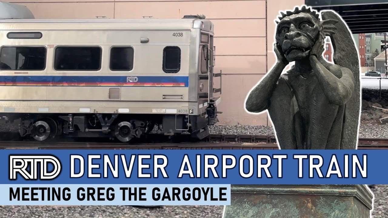 We asked Greg the Gargoyle what his FAVORITE Denver Train Line is