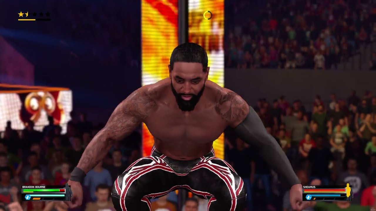 WWE 2K25 Брэндон Борн против Шеймуса KOTR Полуфинал