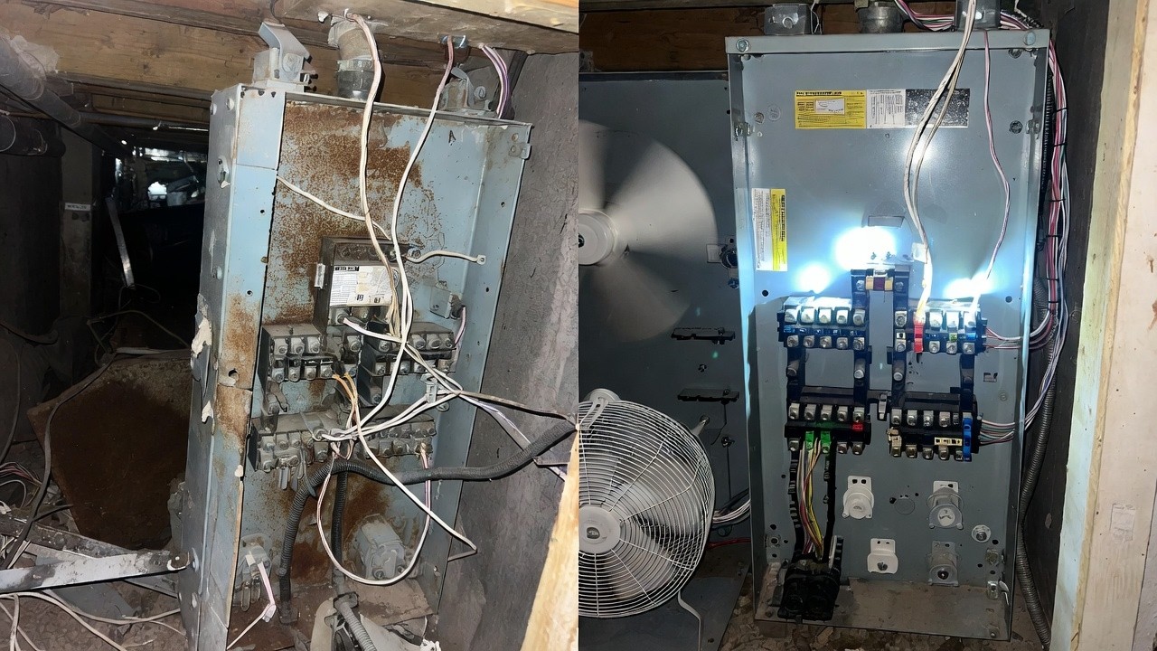 Ripping Out the Ancient 60 Amp Panel – Chaos & Dust | On the Job Part 1/3