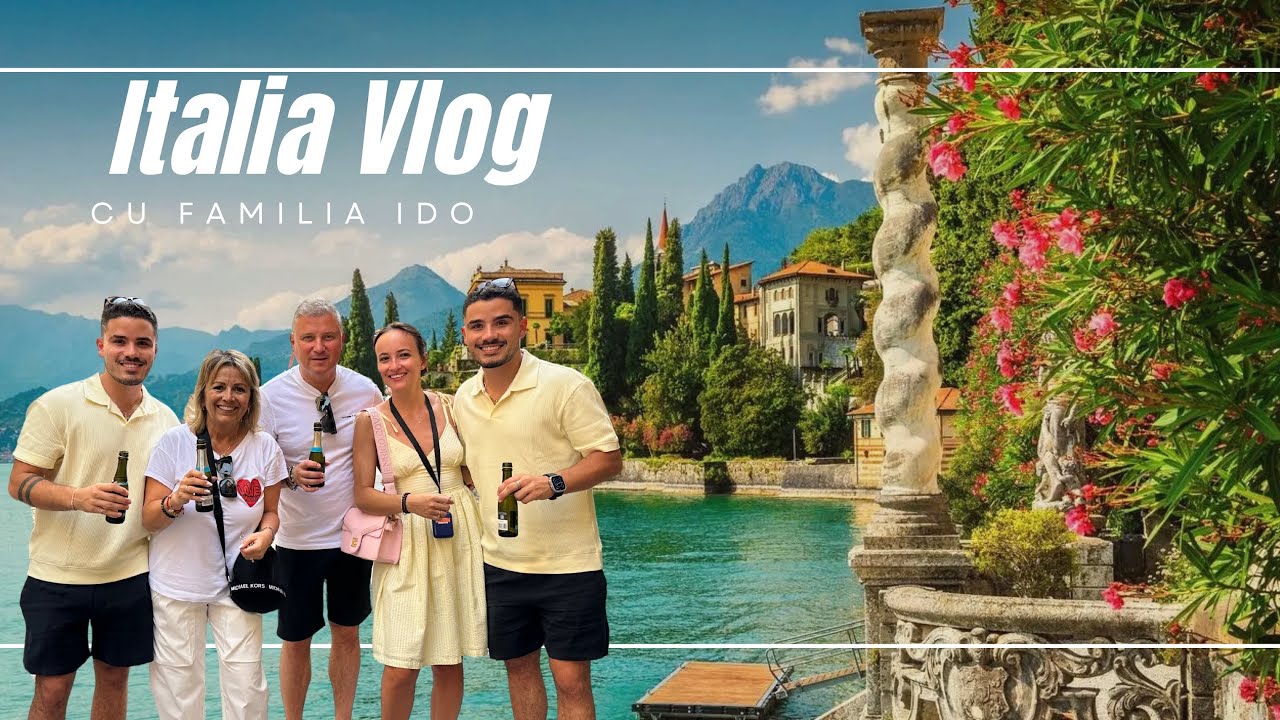 VACANȚA IDO IN ITALIA/ELVETIA: PANTALONII LUI MAMA IDO S-AU RUPT, MÂNCARE GUSTOASĂ, & LOCURI MAGICE!