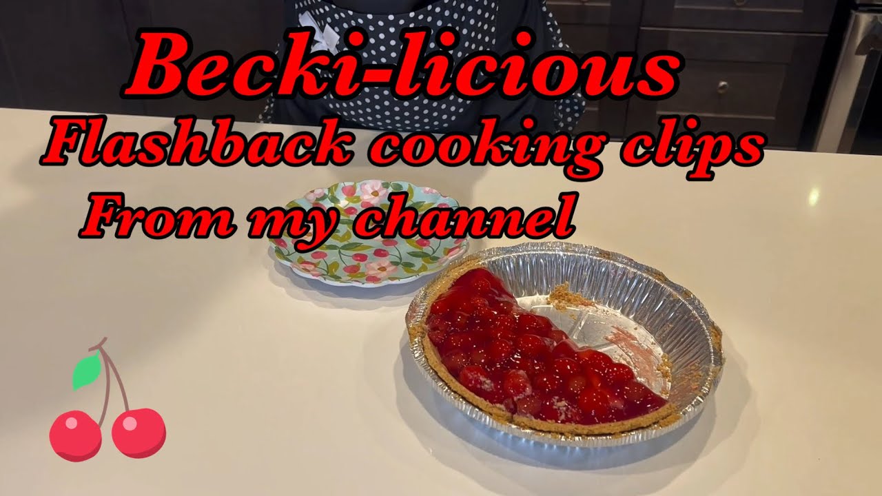 Кулинарные видеоролики из прошлого от Becki-licious @Becki-licious