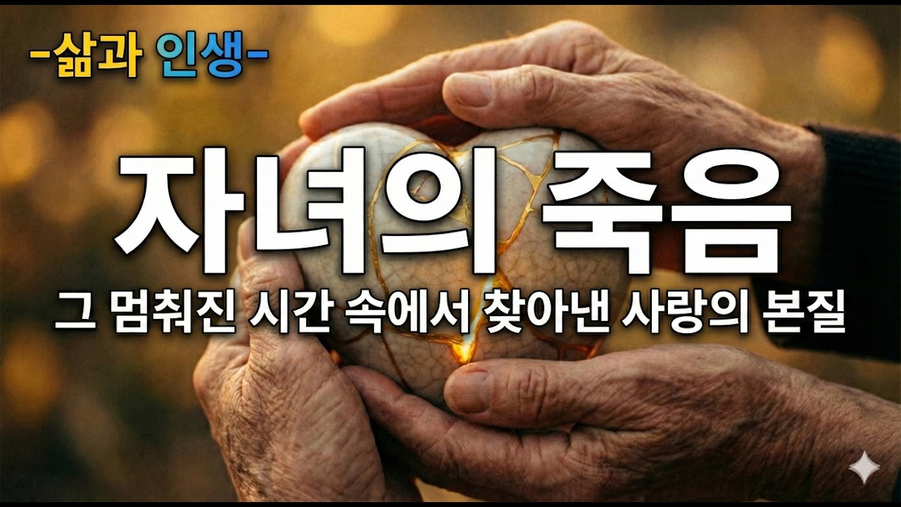 [🕯️ 자녀를 먼저 보낸 부모의 멈춰진 시간, 그 속에서 찾아낸 가장 순수한 사랑의 본질 🕯️] + [삶과 인생]