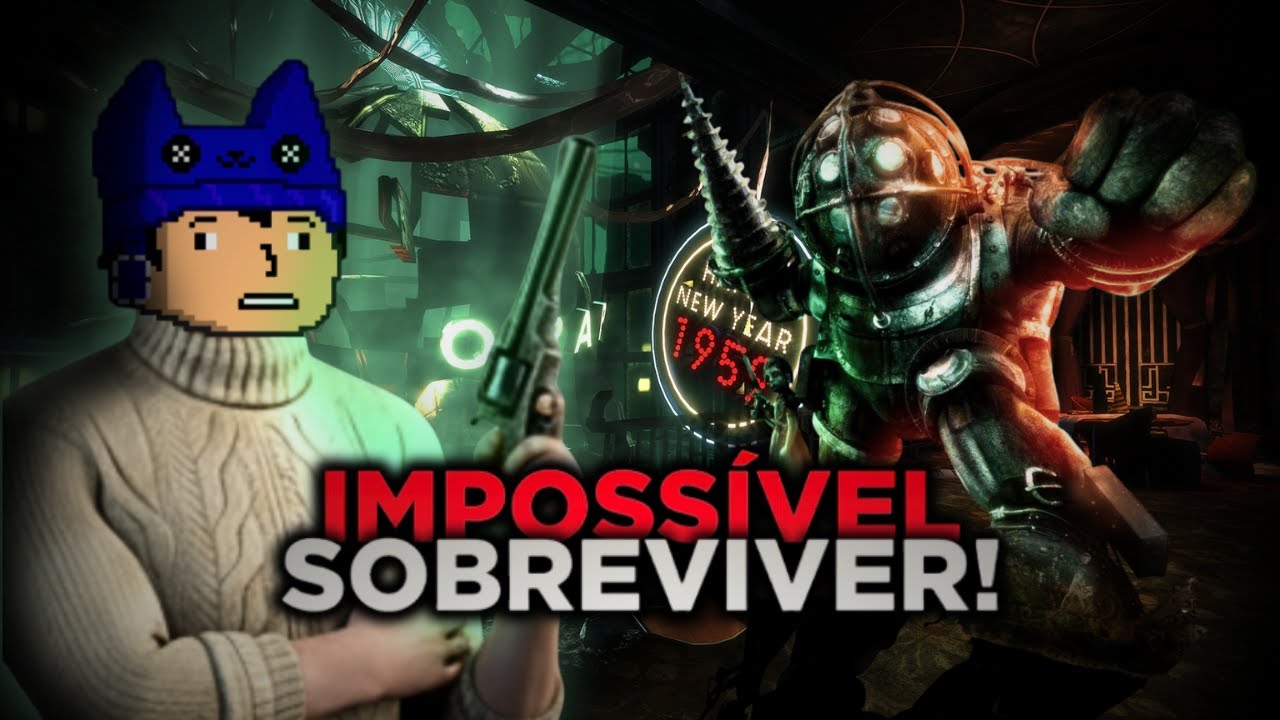 É POSSÍVEL SOBREVIVER EM RAPTURE?! - BIOSHOCK REMASTERED