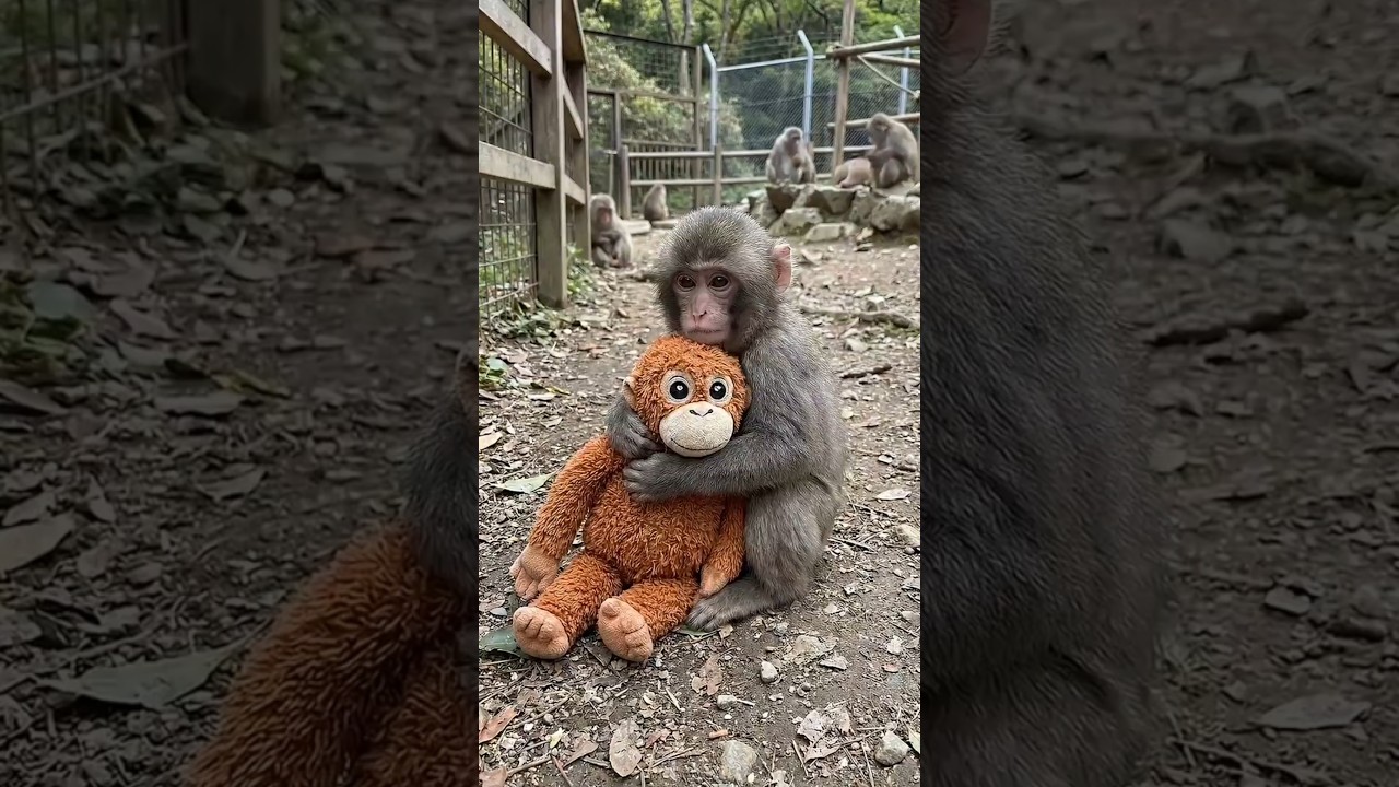 Viral Japan Monkey Punch 🧸💔 Whole Internet Is Emotional #MonkeyPunch #ViralMonkey #emotional