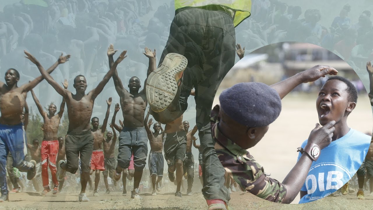 Unleashing Strength and Determination: Inside the Thrilling KDF Recruitment at Kapkures Grounds!