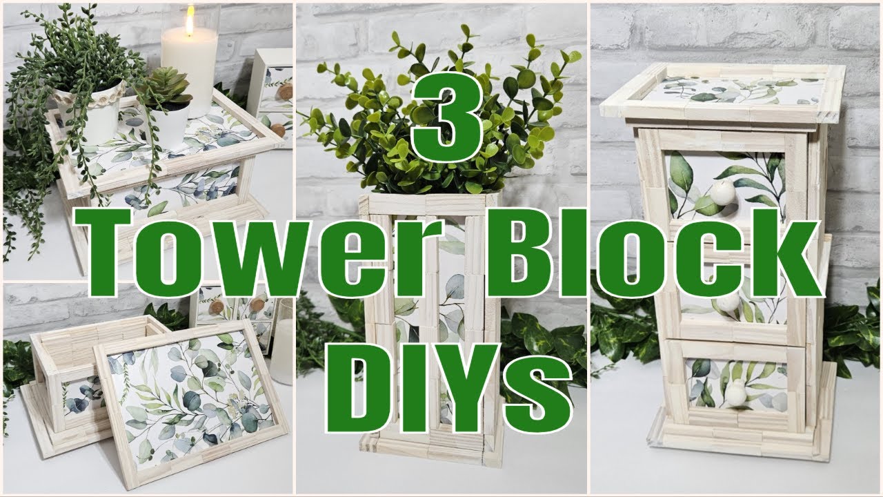 Spring Spectacular: 3 Tower Block Diys You Can't Miss!