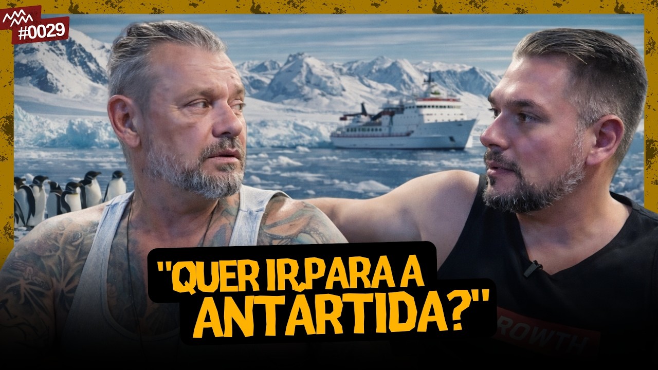 RICHARD RASMUSSEN QUER FAZER EXPEDIÇÃO PARA ANTÁRTIDA