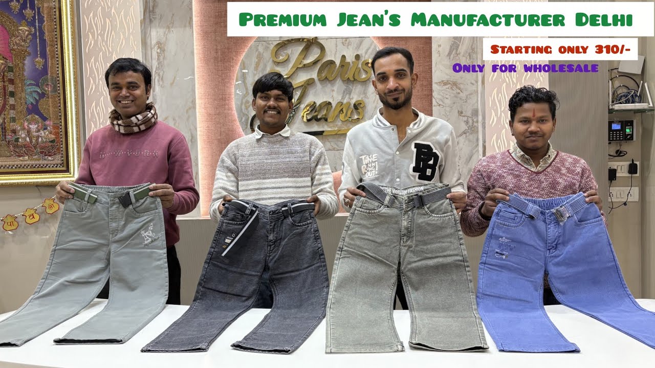 Cheapest Branded Jean's wholesale Market in Delhi! Gandhi Nagar wholesale market Delhi -31