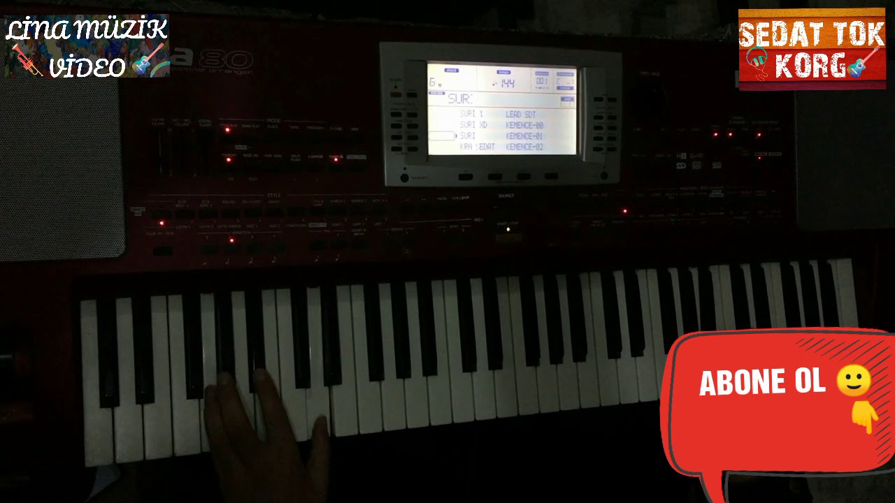 2019 CİDA - XERZANİ - HILAVETIN - HIZLI HALAY - KORG PA80
