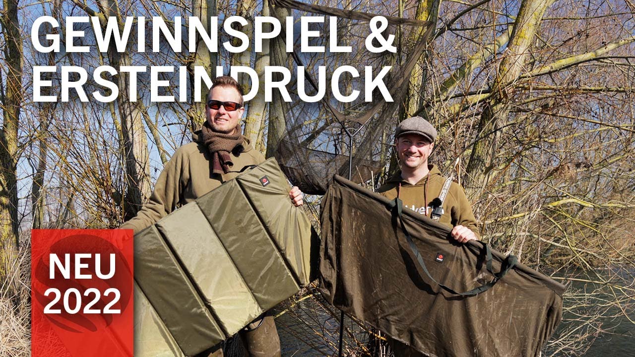 Gewinnspiel & Ersteindruck Carpcare  | Kescher | Wiegeschlinge | Abhakmatte | Weightsling |