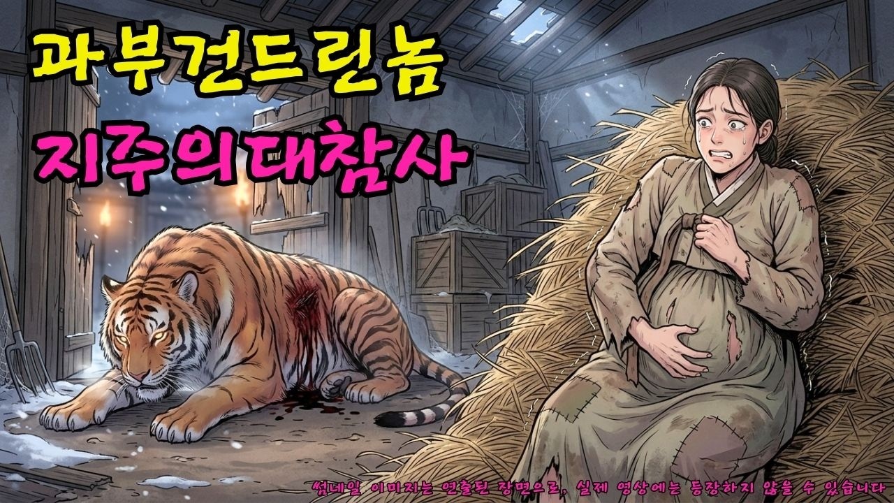[소름주의] 만삭 과부를 건드린 악덕 지주의 최후 | 은혜 갚은 대호| 야담 | 야사 | 전설 | 민담 | 설화 | 옛날이야기 l 오디오북