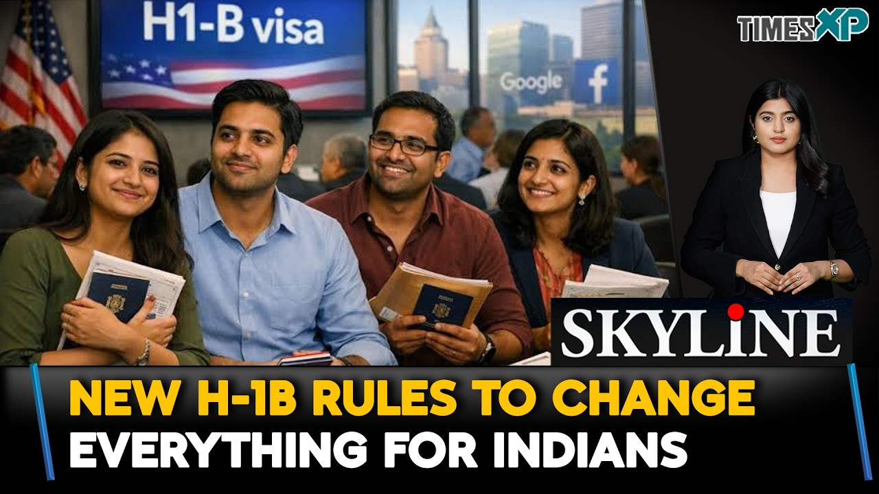New H-1B Rules To Change Everthing For Indians In The U.S.| Skyline With Driti Atri