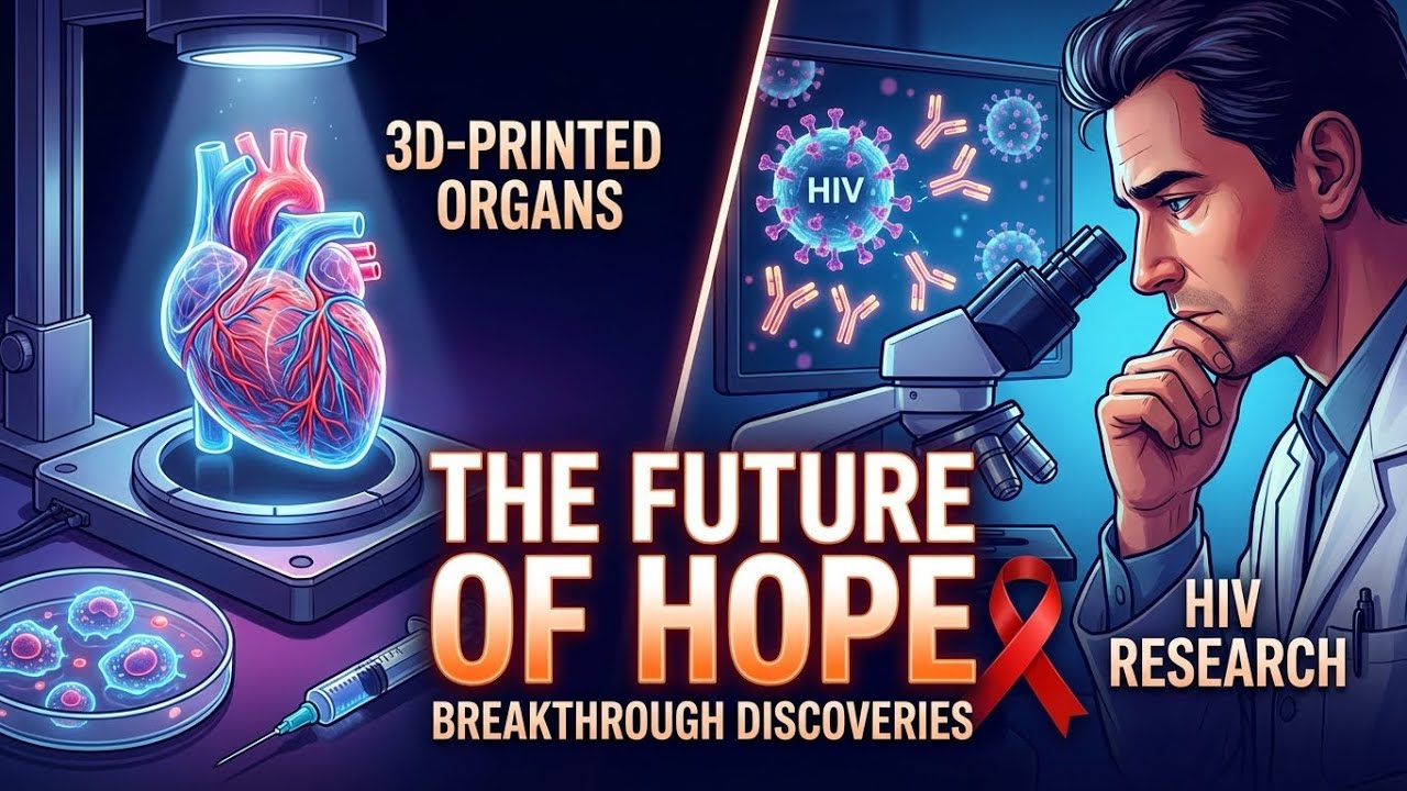 Organy drukowane w technologii 3D i badania nad wirusem HIV