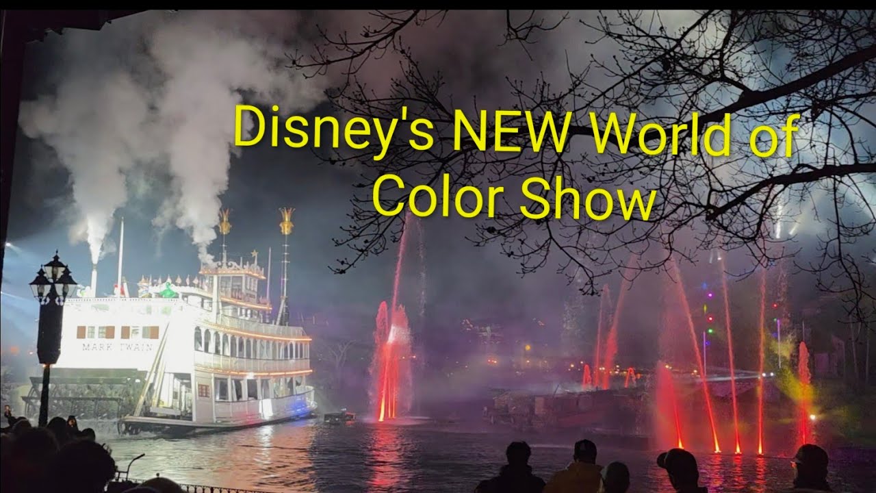 Disney's NEW World of Color Show is Breathtaking full (2026) #rideandbeyond #disney #viralvideo 