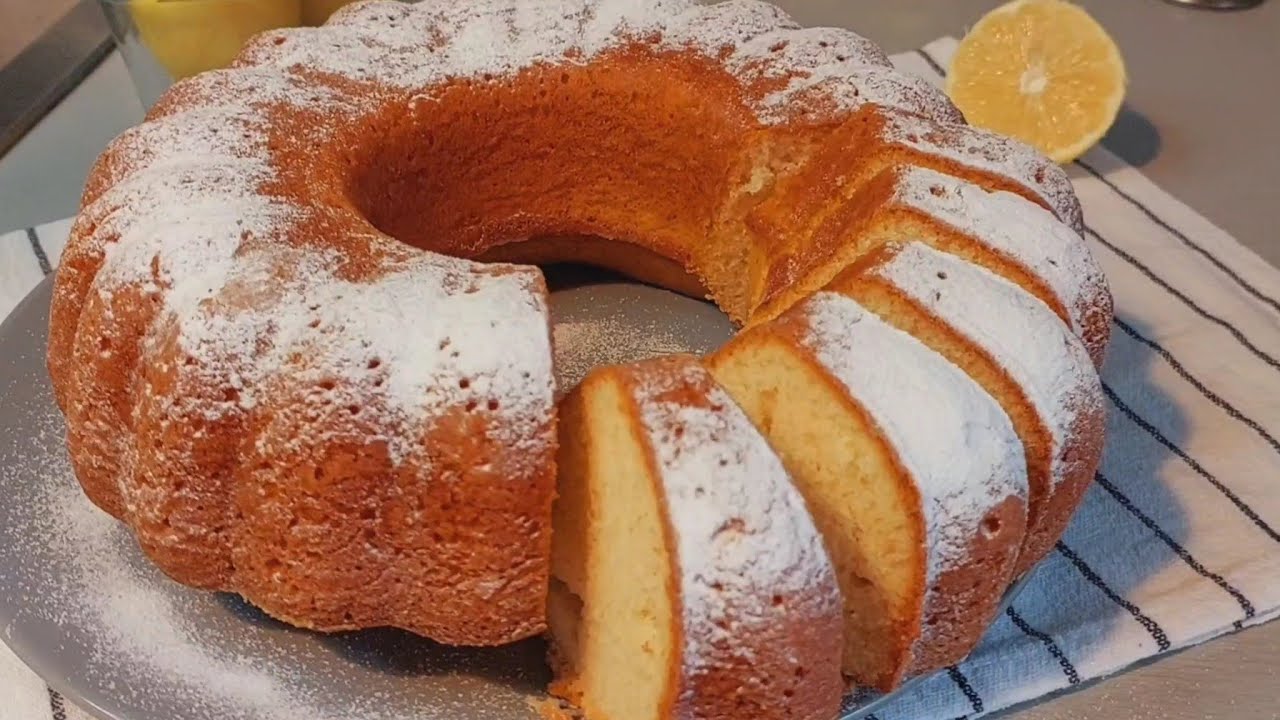 Лимонный кекс за 5 минут!  Самый простой и удачный рецепт! 🍋🔥Рецепт, который получается У ВСЕХ!