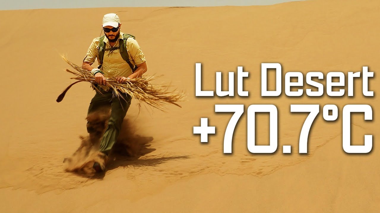 Surviving Earth's Hottest Place (+70.7°C) Solo in the Lut Desert