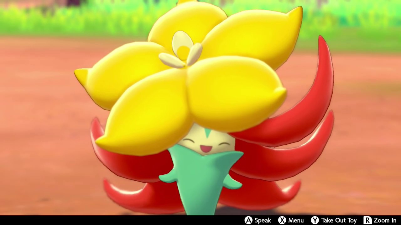 Gossifleur In Camp - Pokemon Sword & Shield