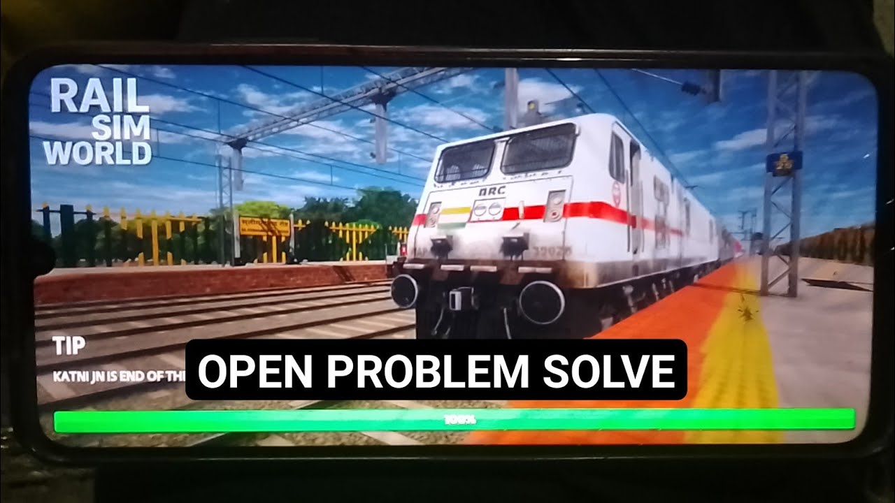 Rail Sim World | Play Problem | 2GB RAM 4GB RAM 6GB RAM - Back Screen- Game Not Working-How To Solve