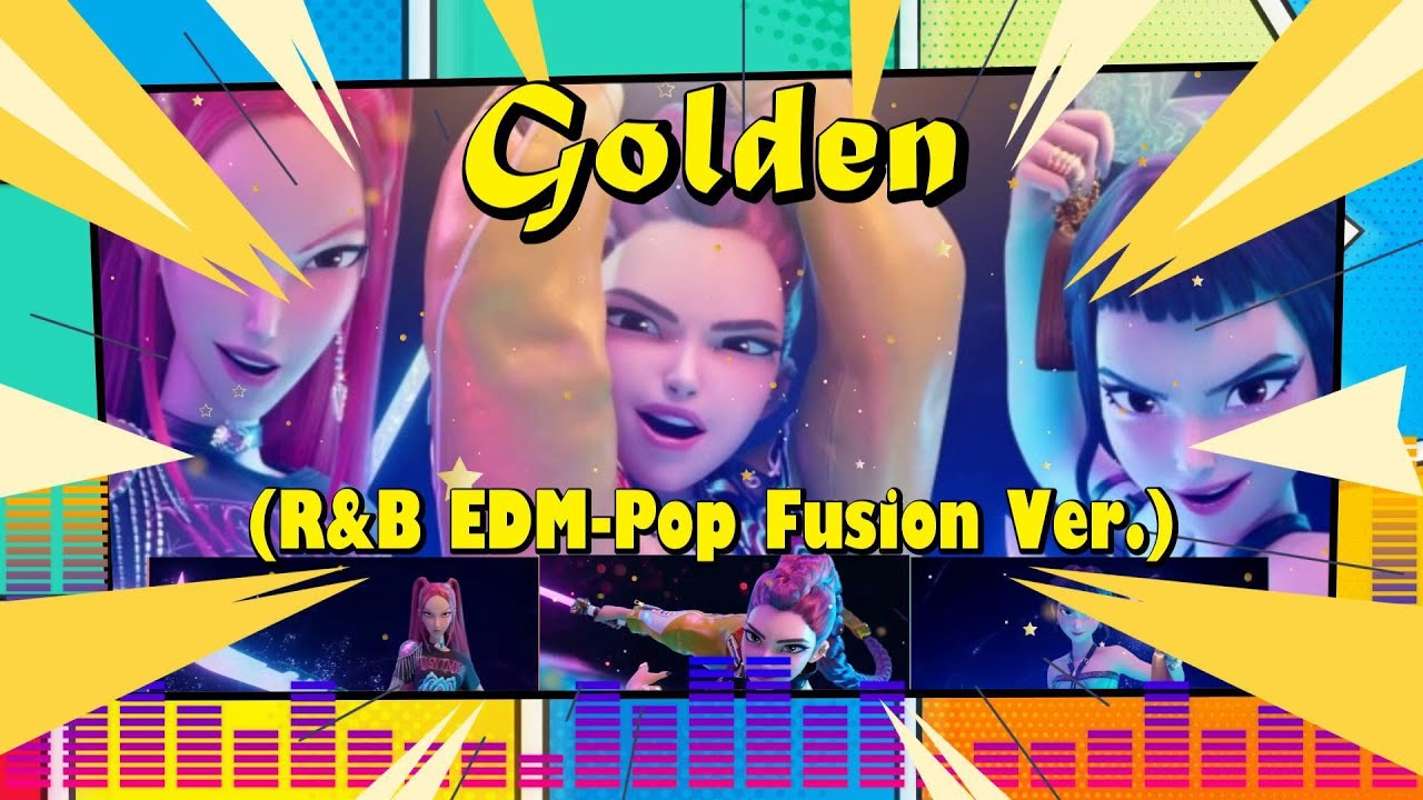[HUNTR/X - Golden] (AI CoverMusic) ✨ – Почувствуй энергию R&B | Кинематографичный EDM Pop Fusion