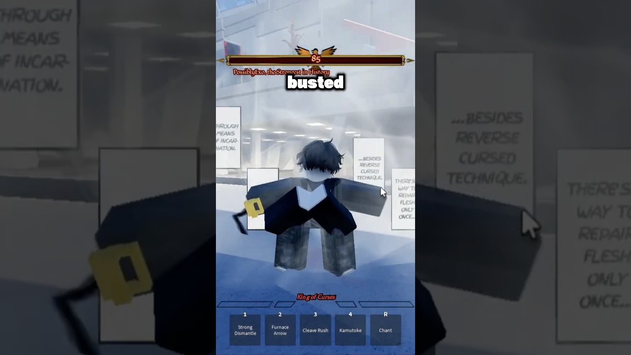 True Form Sukuna is overpowered in Jump Showdown #roblox