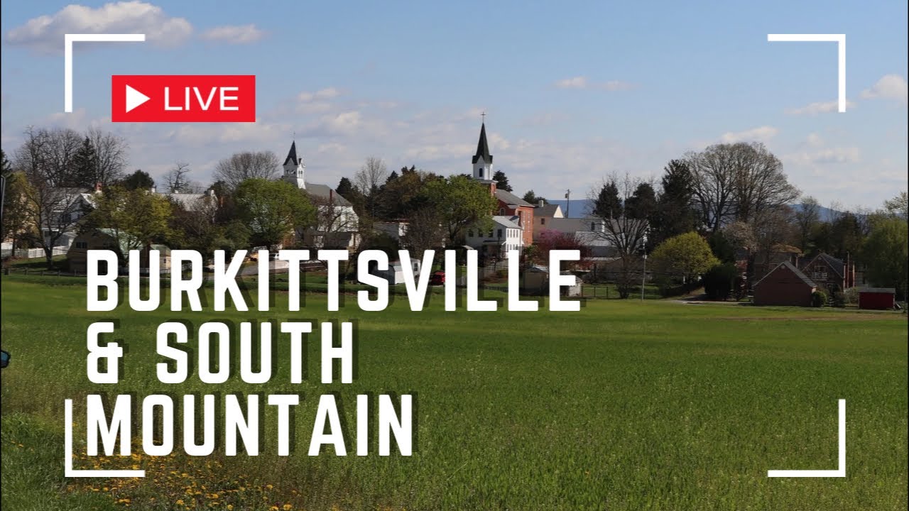 Burkittsville and the Battle of South Mountain! 🏔️ Beautiful Maryland Walk - SandyQueue is live!