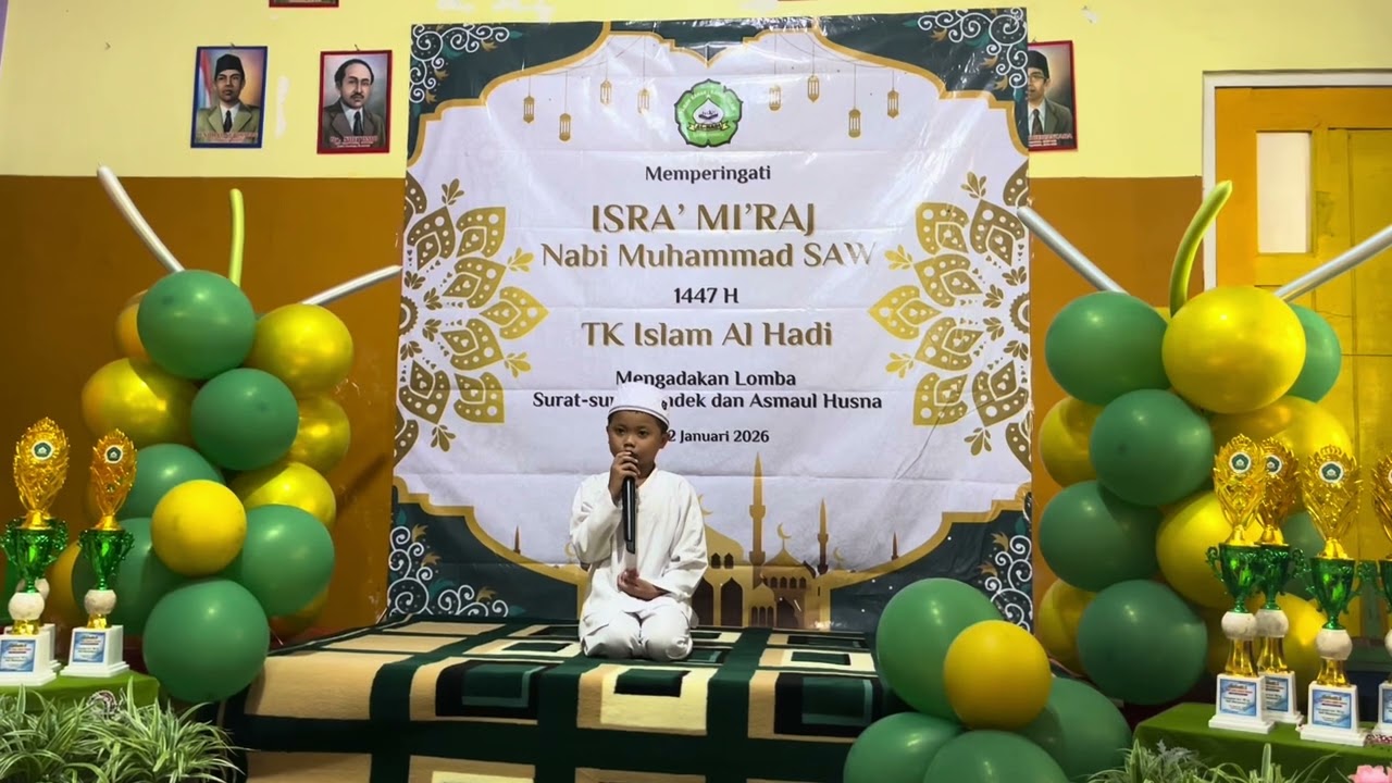 Murojaah Juz Amma Kelompok B1 dalam Memperingati Isra’ Miraj 