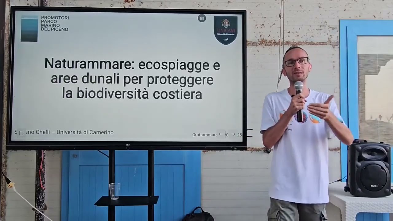 Stefano Chelli - ecospiagge e aree dunali per proteggere la biodiversità costiera