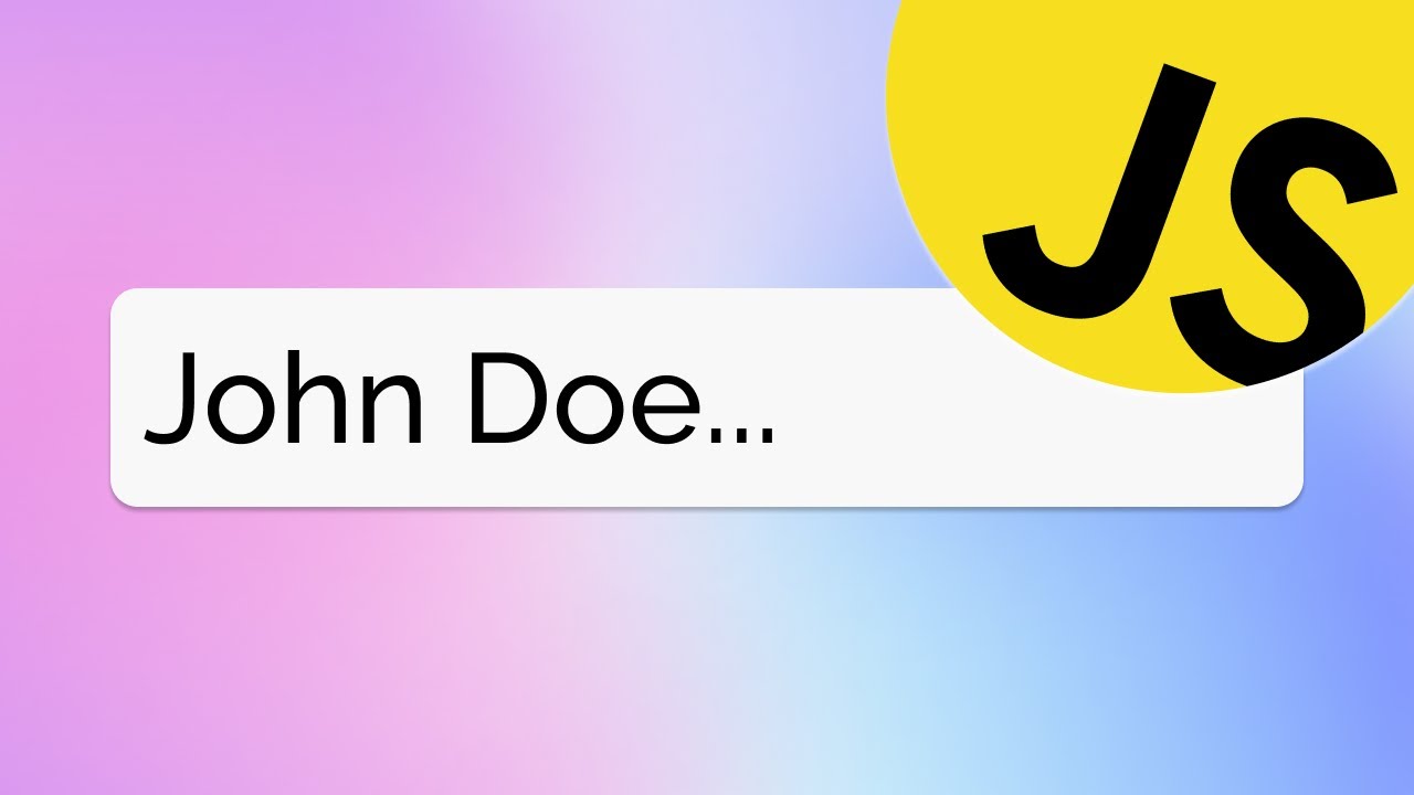 Coder Une Recherche Dynamique En JavaScript