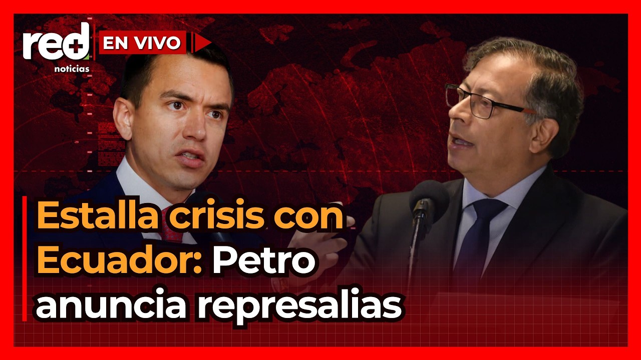 NUEVO ARANCEL de Ecuador a Colombia DESATA CRISIS: Gustavo Petro estalla contra Daniel Noboa